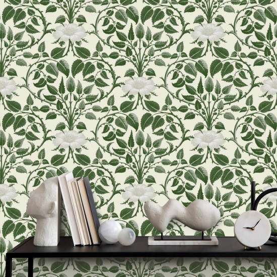 Vigne de jardin Papier peint botanique Ivy Green