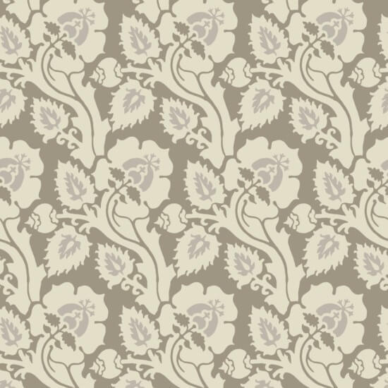 Paisley Briar Birch Bark Botanical Wallpaper