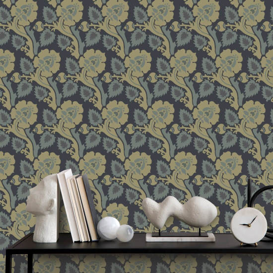 Paisley Briar Papier peint Golden Hour Botanical