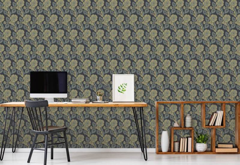 Paisley Briar Papier peint Golden Hour Botanical