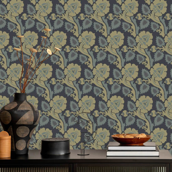 Paisley Briar Golden Hour botanisch behang
