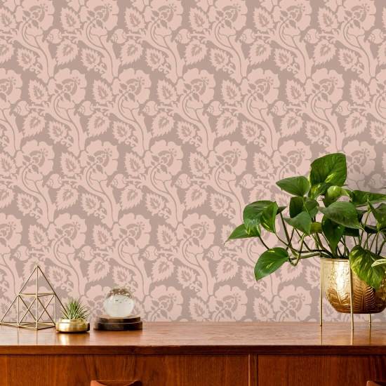 Paisley Briar Rosy Peach kasvitieteellinen taustakuva