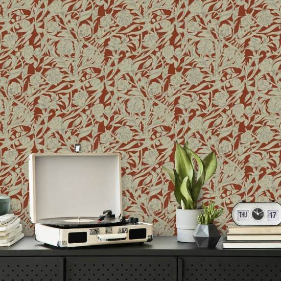 Wandervine Fondo de pantalla Crimson Botanical