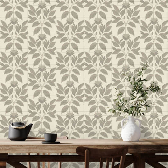Egenvillig kronblad Lin Floral Bakgrunn