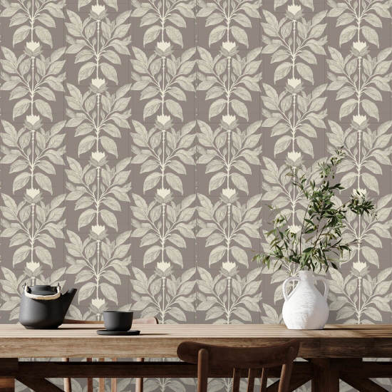 Egenvillig kronblad Pergament Floral Bakgrunn