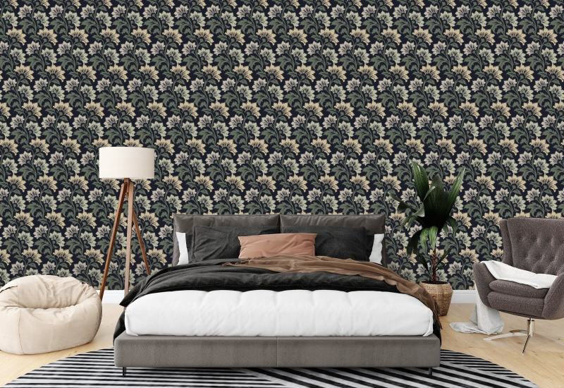 Flor silvestre Fondo de pantalla Forest Shade Botanical