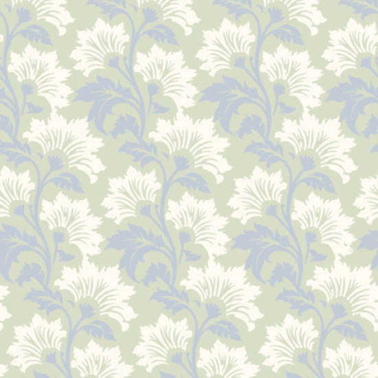 Fleur sauvage Papier peint botanique Pastel Morning