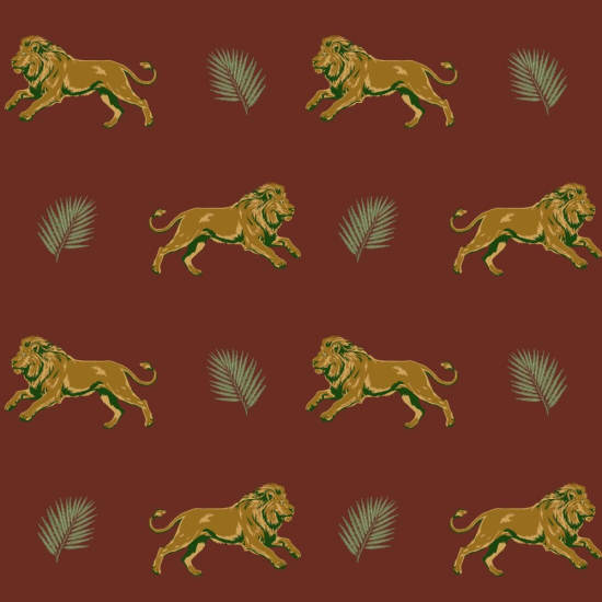 Legacy Lion Crimson Shadow Wallpaper