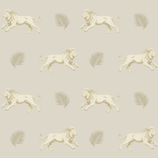 Legacy Lion Dry Brush Wallpaper