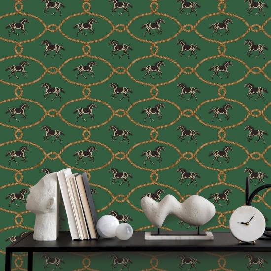 Riders Knot Fondo de pantalla verde de Hunt Club