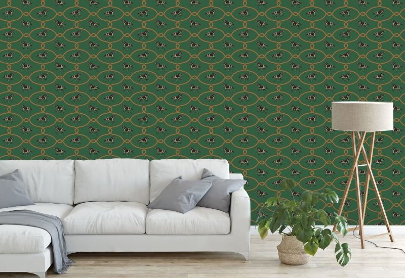 Riders Knot Fondo de pantalla verde de Hunt Club