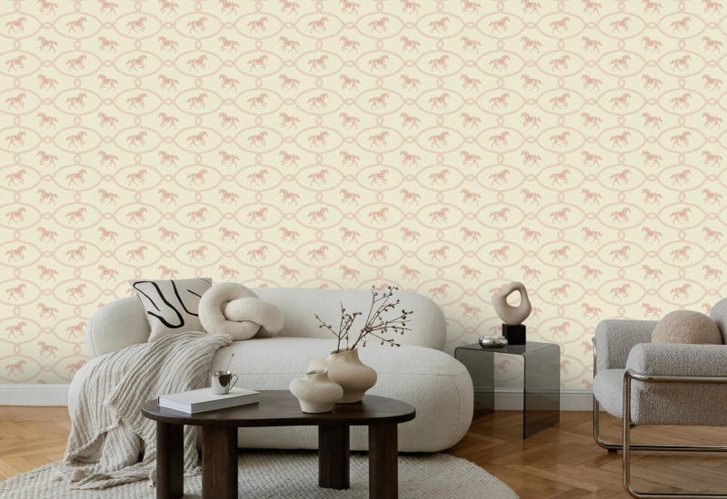 Ruiters Knot Seafoam Blush behang