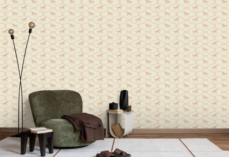 Knoten des Reiters Seafoam Blush Hintergrundbild