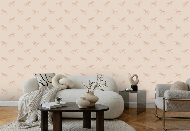 Thoroughbred Blush Road Wallpaper