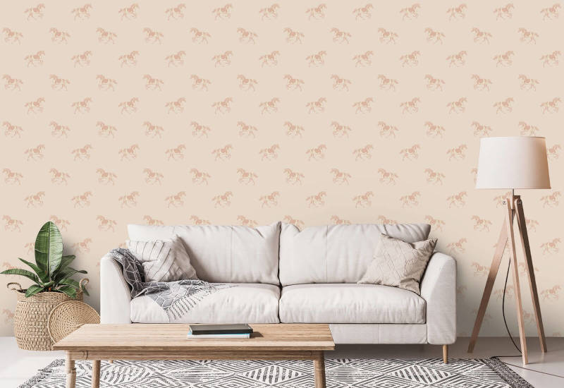 Vollblut Blush Road Hintergrundbild