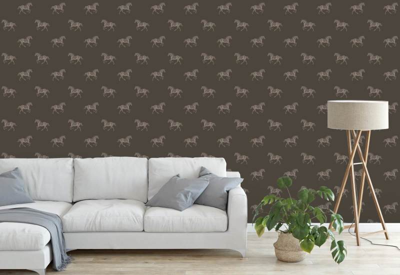 Vollblut Hintergrundbild Burnt Umber