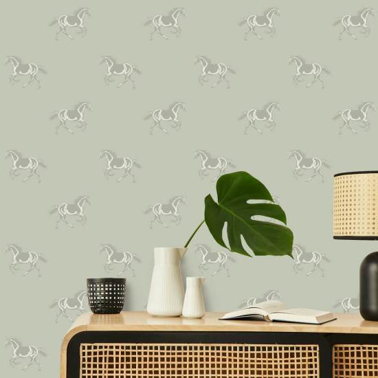 Pur-sang Papier peint Cool Taupe
