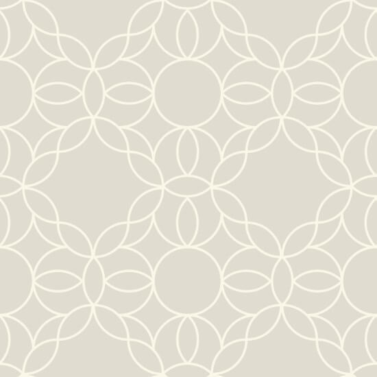 Bloom Ring Alabaster Wallpaper