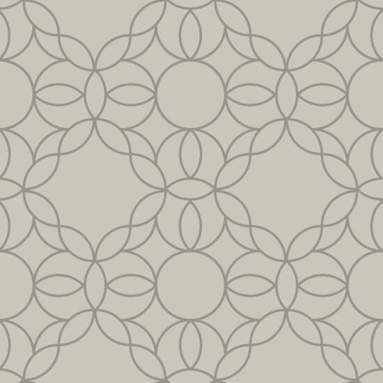 Bloom Ring Walnut Wallpaper