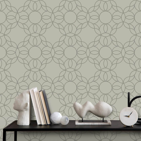 Bague Bloom Papier peint Walnut