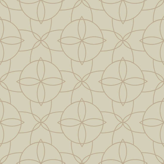 Rosetón de la corte Papel pintado de terracota lavada