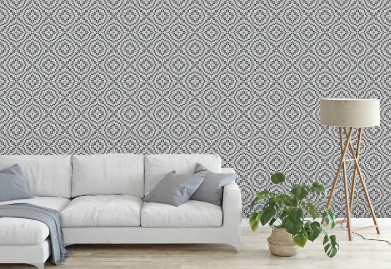 Echo Tile Oxford Blå Baggrund