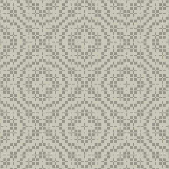 Echo Tile Walnut Wallpaper