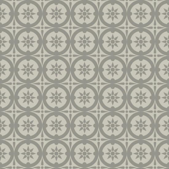 Medallion Walnut Wallpaper