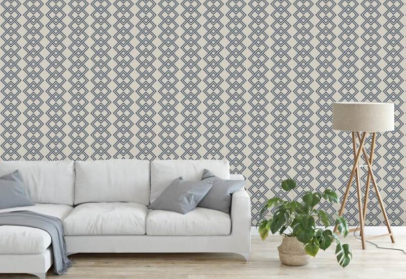 Bloco de modificação Papel de parede azul Oxford
