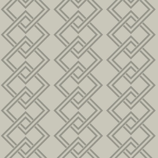 Mod Block Walnut Wallpaper