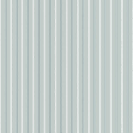 Tailored Stripe Pale Mineral Blue Wallpaper