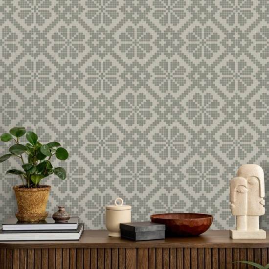 Mosaïque de la villa Papier peint Walnut