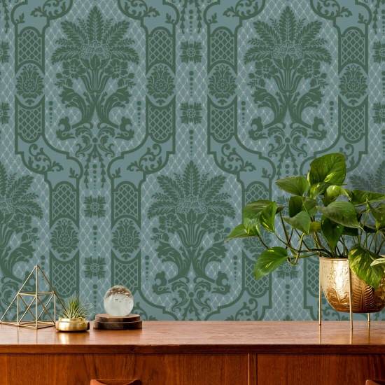 Søyleblomst Blå Jade Bakgrunn