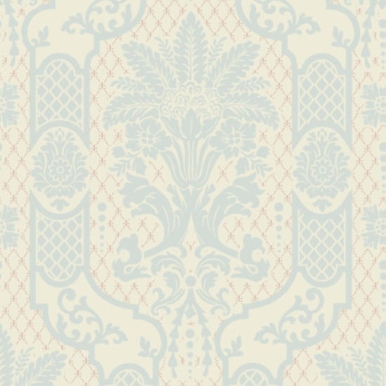 Columnar Bloom Eggshell Wallpaper