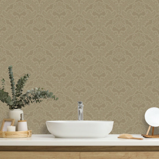 Folha da sala de desenho Papel de parede de champanhe