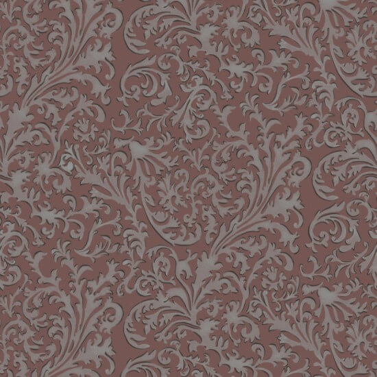 Florentine Vine Crimson Wallpaper