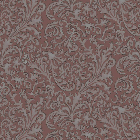 Florentinische Rebe Purpurrote Tapete