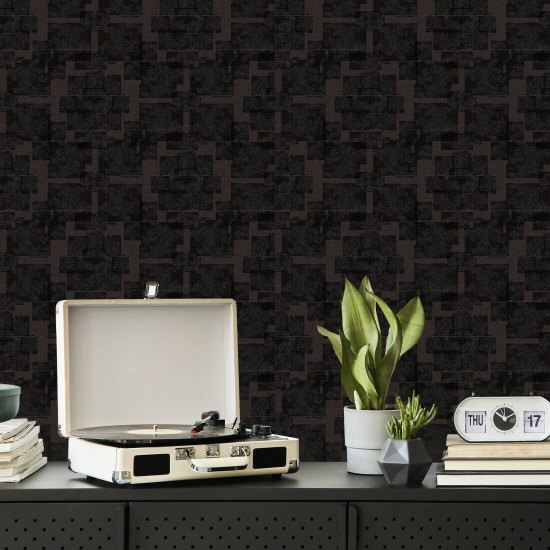 Silken Poppy Antiek schaduwbehang