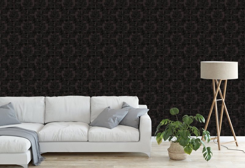 Silken Poppy Antiek schaduwbehang