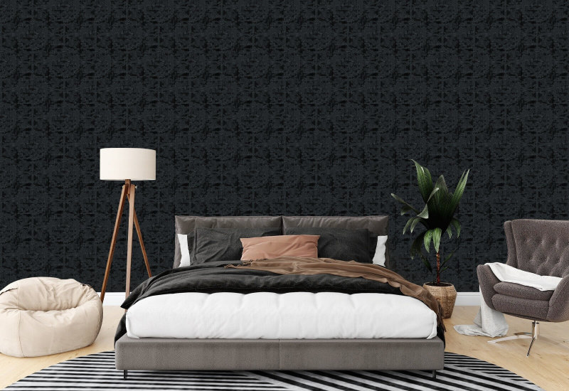 Silkkinen unikko Azurite Shadow Taustakuva