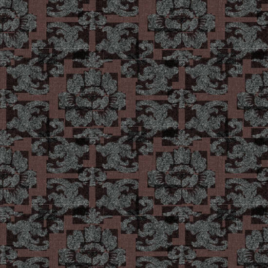 Silken Poppy Crimson Wallpaper