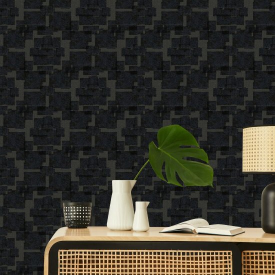Silken Poppy Obsidian Wallpaper