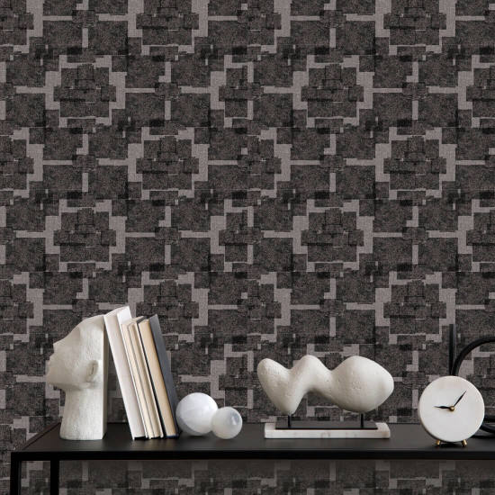 Silken Poppy Powdered Petal Wallpaper
