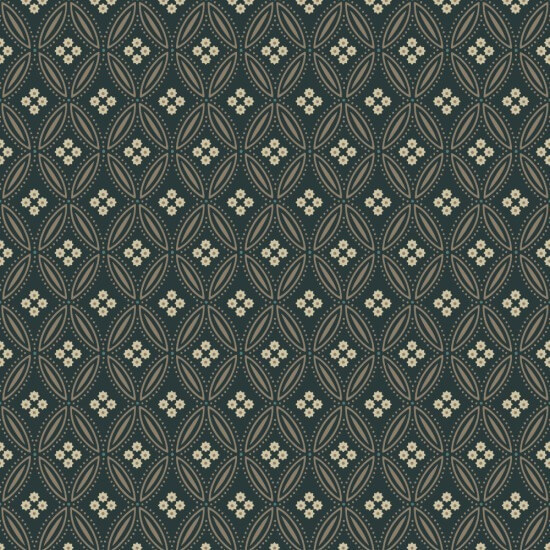 Stone Lace Warm Black Wallpaper