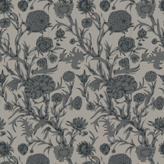 Blooming Thicket Ash Wallpaper