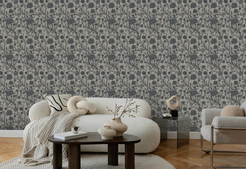 Blooming Thicket Ash Wallpaper