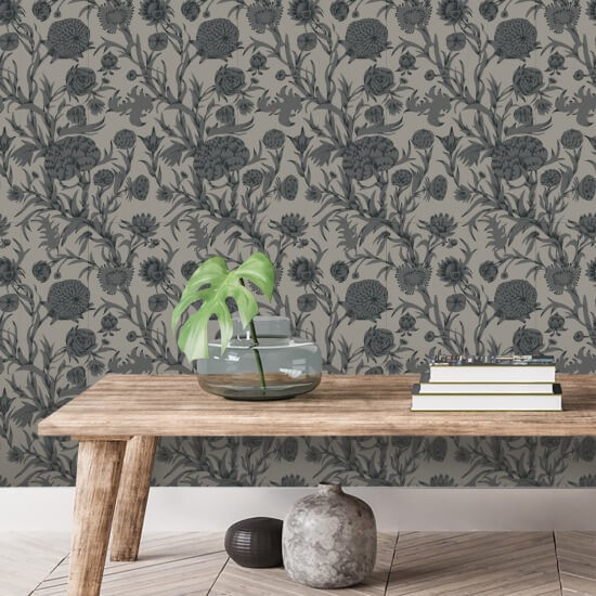Blooming Thicket Ash Wallpaper