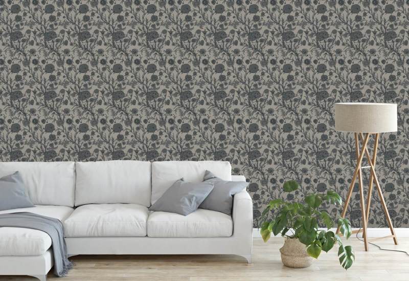 Blooming Thicket Ash Wallpaper