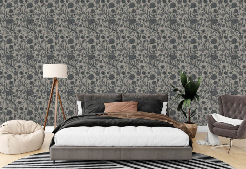 Blooming Thicket Ash Wallpaper