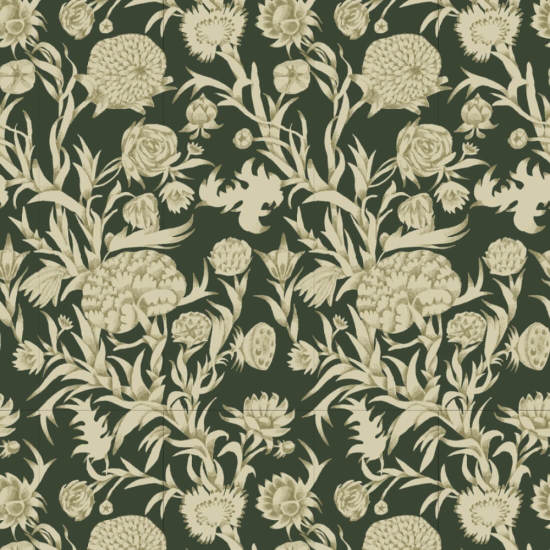 Blooming Thicket Goldenrod Wallpaper